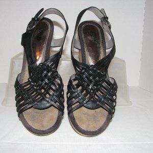 Bass Black Sandals